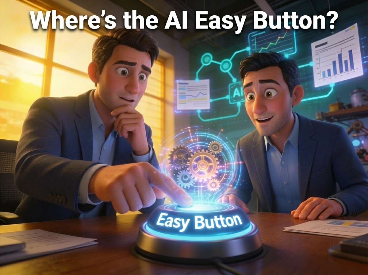 Where's the AI Easy Button?
